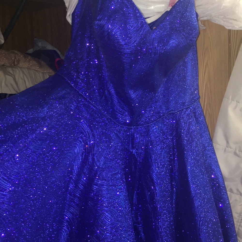 Beautiful blue gown